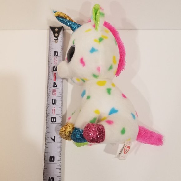 Ty Beanie Boos Harmonie the Unicorn, VGUC                              HOST PICK - Picture 11 of 15